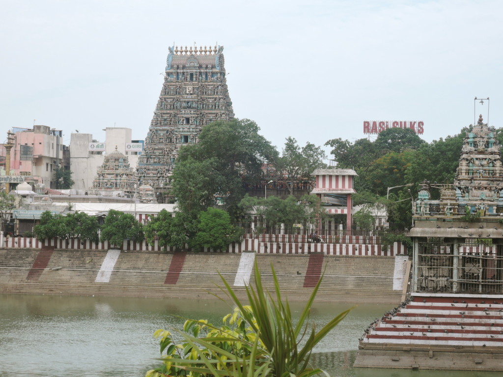 Kapaleeshwarar Temple 7th Century CE, in the busy Mylapore District of Chennai