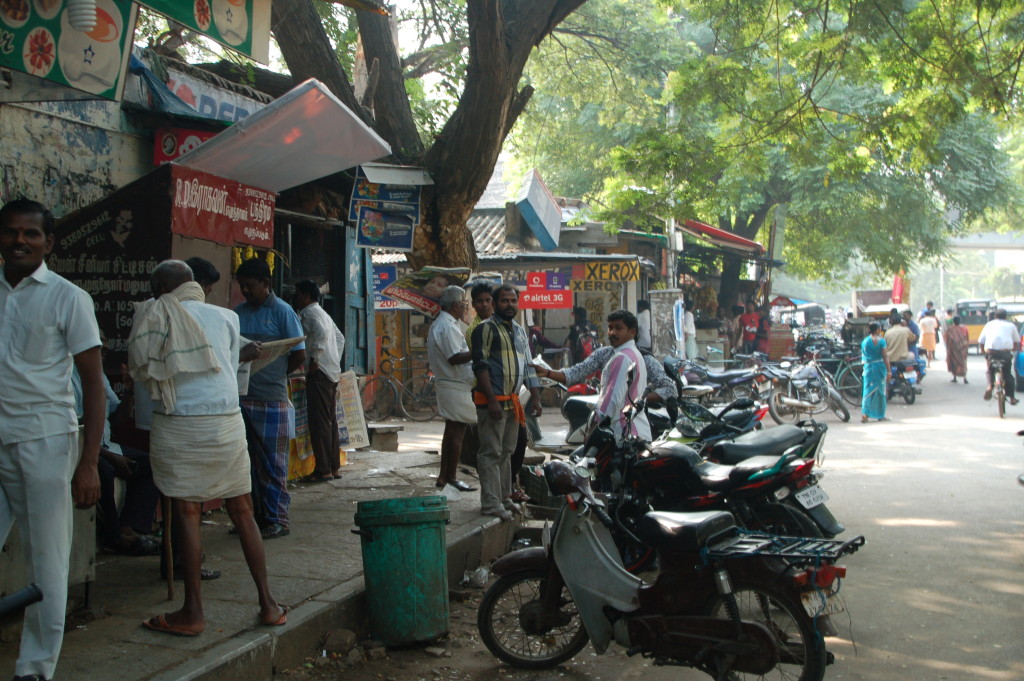 Neighborhood Street Food. And Motorcycles