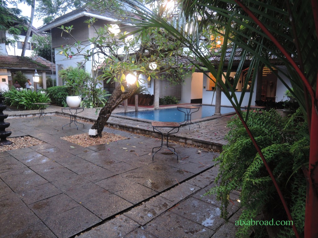 Courtyard and Pool at Malabar House